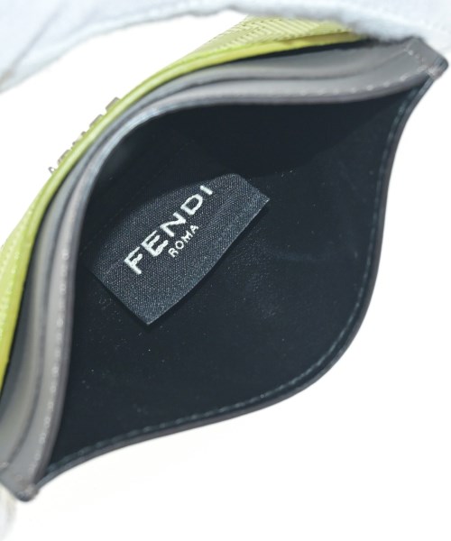 FENDI（フェンディ）カードケース 緑 サイズ:- レディース/2200612245020