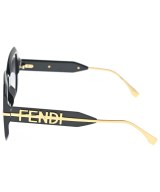 FENDI（フェンディ）サングラス 黒 サイズ:- レディース/2200612287471
