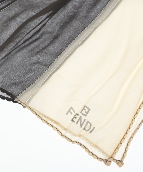 FENDI（フェンディ）バンダナ・スカーフ 茶 サイズ:- レディース/2200608208534