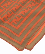 FENDI（フェンディ）バンダナ・スカーフ オレンジ サイズ:- レディース/2200608208565