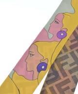 FENDI（フェンディ）バンダナ・スカーフ 黄 サイズ:- レディース/2200617112303