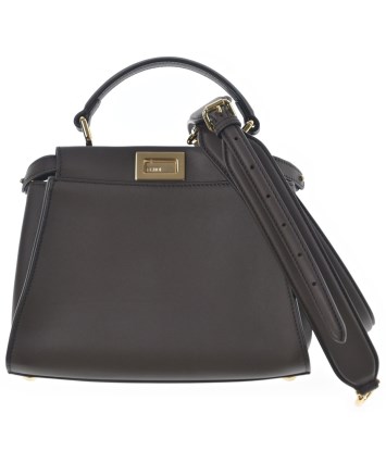 FENDI（フェンディ）ハンドバッグ 茶 サイズ:MINI レディース