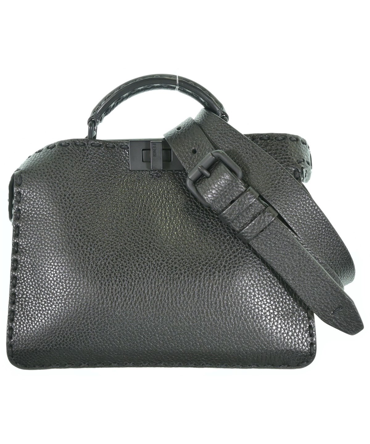 値下げ中‼️FENDI ブラック ハンドバッグ 付属品ストラップのみ 型崩れあり 楽天市場】【中古】FENDI フェンディ ドットコム クリック