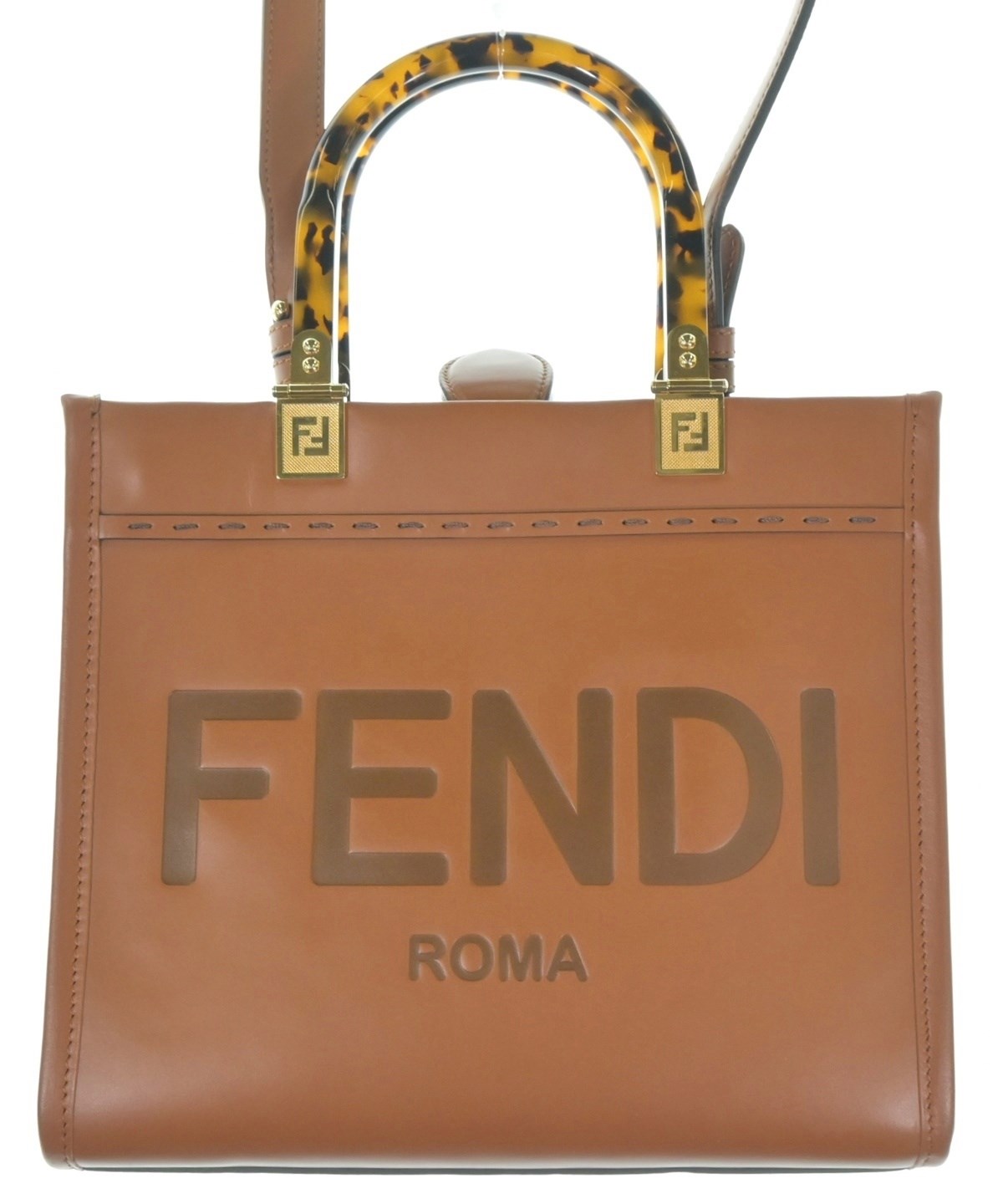 FENDI（フェンディ）ショルダーバッグ 茶 サイズ:- レディース