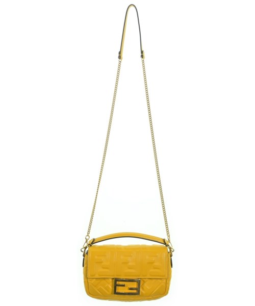 FENDI（フェンディ）ショルダーバッグ 黄 サイズ:- レディース/2200681430075