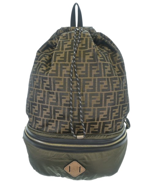 FENDI（フェンディ）バックパック・リュック 茶 サイズ:- レディース/2200694688036