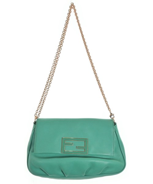 FENDI（フェンディ）ショルダーバッグ 緑 サイズ:- レディース/2200697902016