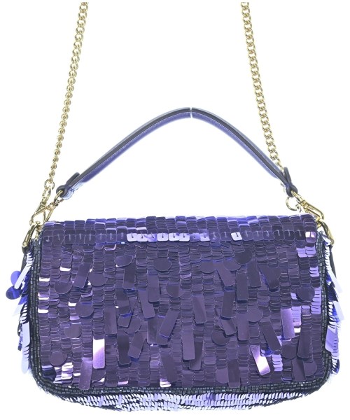 FENDI（フェンディ）ショルダーバッグ 紫 サイズ:- レディース/2200679241034