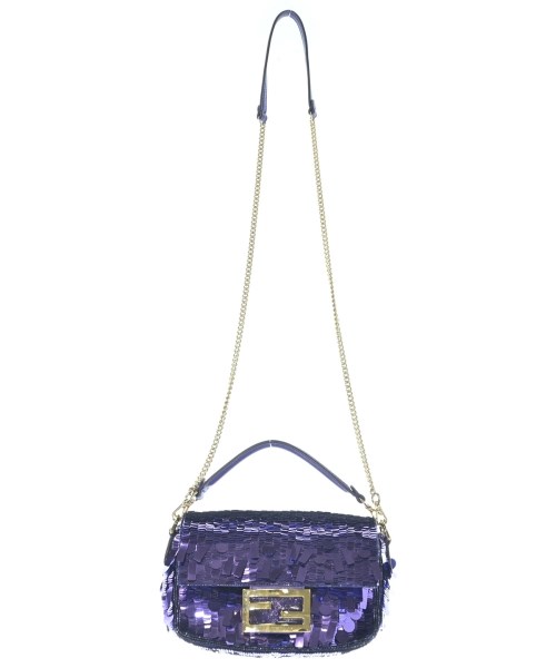 FENDI（フェンディ）ショルダーバッグ 紫 サイズ:- レディース/2200679241034