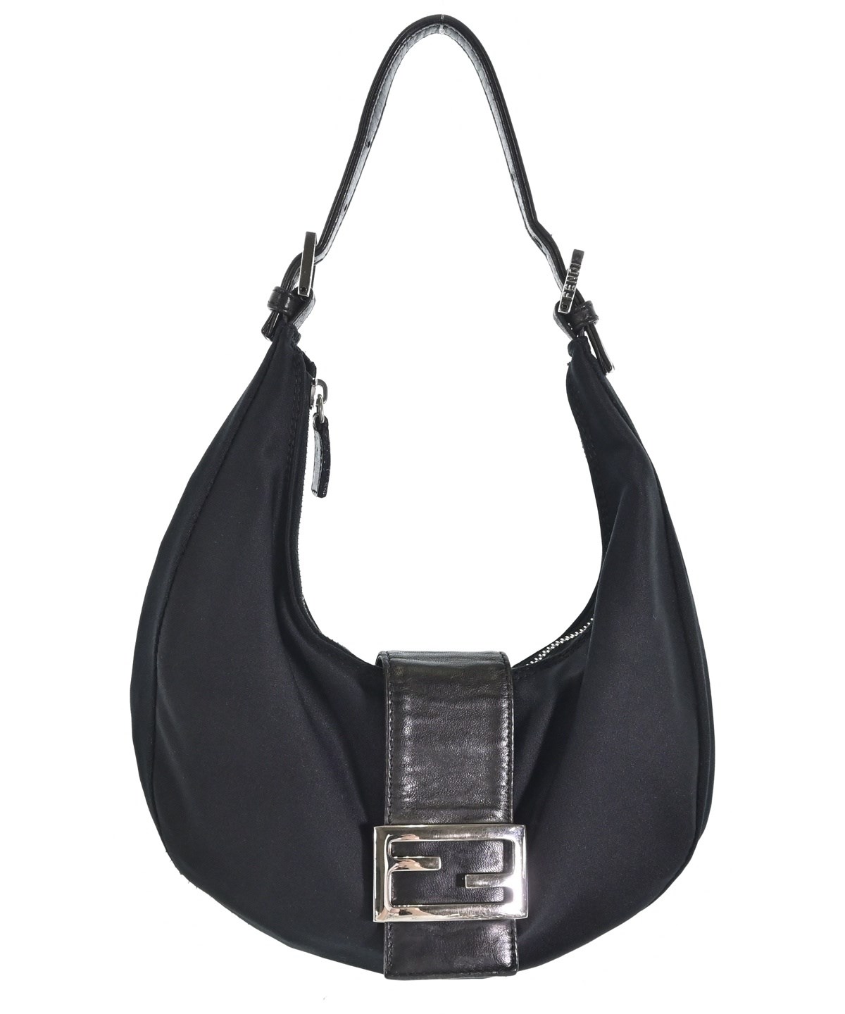 FENDI ハンドバッグ ブラック FENDI（フェンディ）ハンドバッグ 黒 サイズ:- レディース