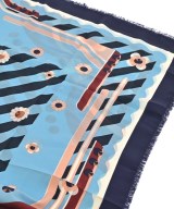 FENDI（フェンディ）バンダナ・スカーフ 紺 サイズ:- レディース/2200655075349