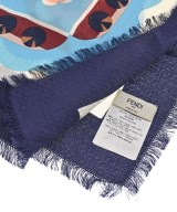 FENDI（フェンディ）バンダナ・スカーフ 紺 サイズ:- レディース/2200655075349