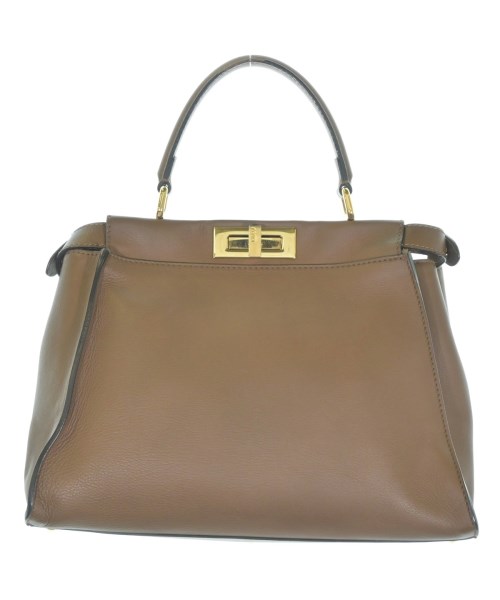 FENDI（フェンディ）ハンドバッグ 茶 サイズ:- レディース/2200656861422