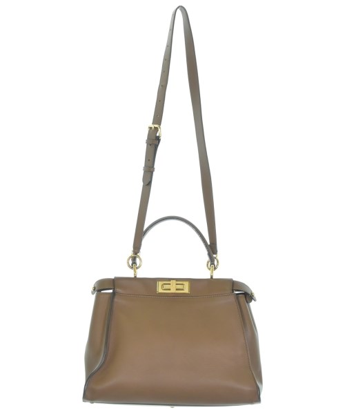 FENDI（フェンディ）ハンドバッグ 茶 サイズ:- レディース/2200656861422