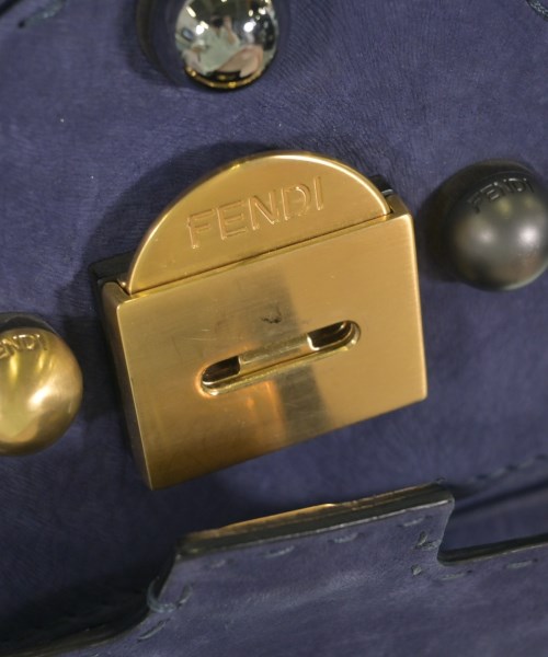 FENDI（フェンディ）ハンドバッグ 紺 サイズ:- レディース/2200711176034