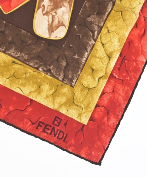 FENDI（フェンディ）バンダナ・スカーフ 茶 サイズ:- レディース/2200710004055