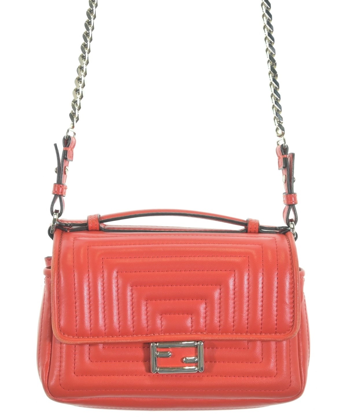 FENDI（フェンディ）ショルダーバッグ 赤 サイズ:- レディース