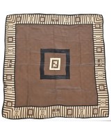 FENDI（フェンディ）バンダナ・スカーフ 茶 サイズ:- レディース/2200653069081