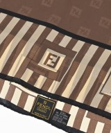 FENDI（フェンディ）バンダナ・スカーフ 茶 サイズ:- レディース/2200653069081