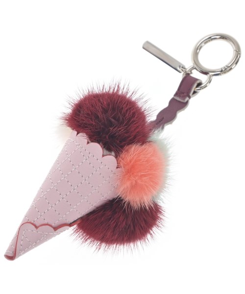 FENDI（フェンディ）キーケース・キーホルダー ピンク サイズ:- レディース/2200705844017