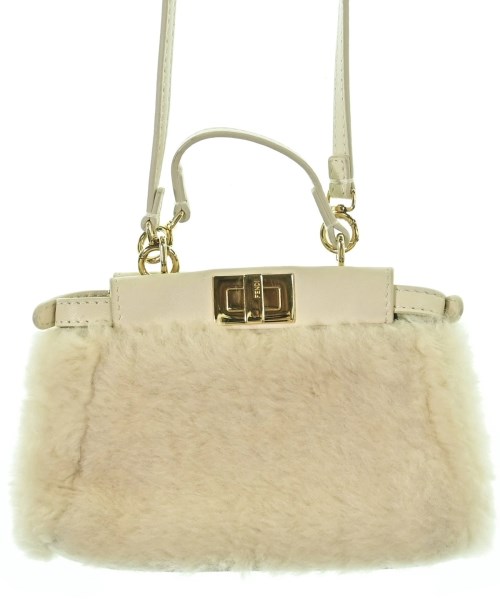FENDI（フェンディ）ハンドバッグ ベージュ サイズ:- レディース/2200709606161