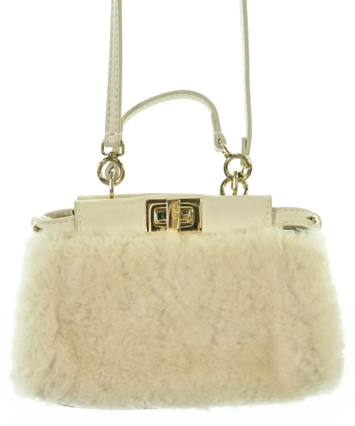 FENDI（フェンディ）ハンドバッグ ベージュ サイズ:- レディース/2200709606161