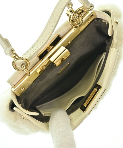 FENDI（フェンディ）ハンドバッグ ベージュ サイズ:- レディース/2200709606161