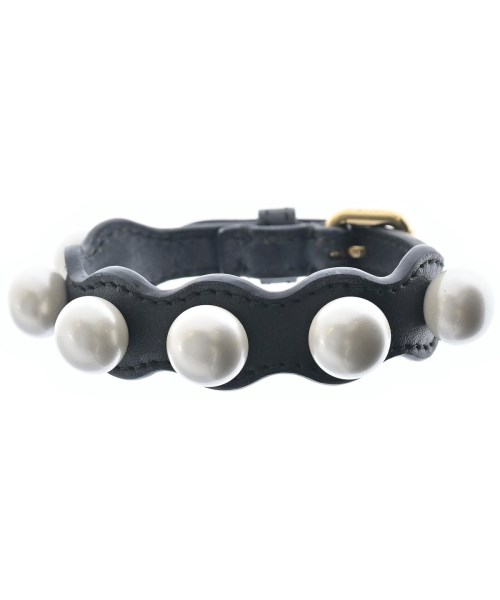 FENDI(フェンディ)ブレスレット・バングル 黒 サイズ:M/2200664992019