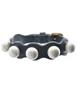 FENDI（フェンディ）ブレスレット・バングル 黒 サイズ:M レディース/2200664992019