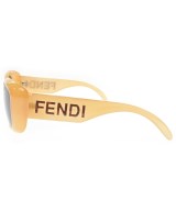 FENDI（フェンディ）サングラス ベージュ サイズ:- レディース/2200722313015