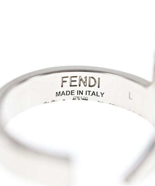 FENDI（フェンディ）リング シルバー サイズ:L レディース/2200724353323