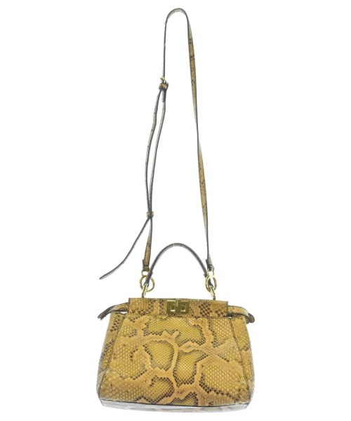 FENDI（フェンディ）ハンドバッグ 黄 サイズ:- レディース/2200725631123