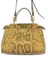 FENDI（フェンディ）ハンドバッグ 黄 サイズ:- レディース/2200725631123