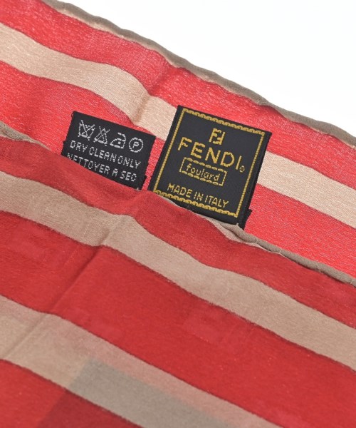 FENDI（フェンディ）バンダナ・スカーフ ベージュ サイズ:- レディース/2200684600017