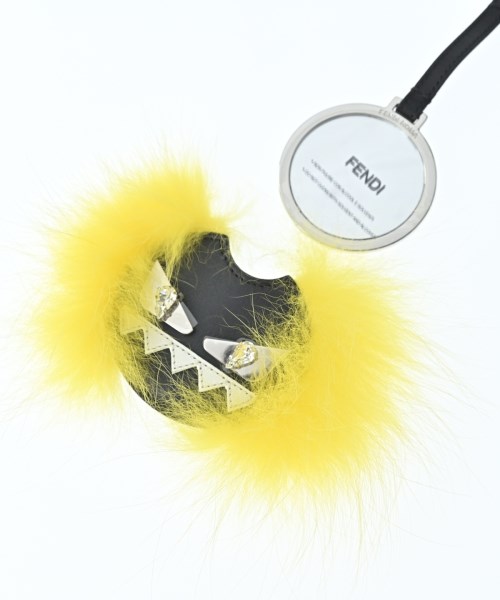 FENDI（フェンディ）キーケース・キーホルダー 黄 サイズ:- レディース/2200686531180