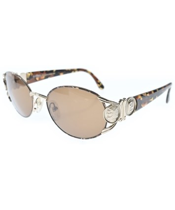 美品フェンディ FENDI FOG369.VIT FOXSYパール サングラス FENDI（フェンディ）サングラス ゴールド サイズ:- レディース