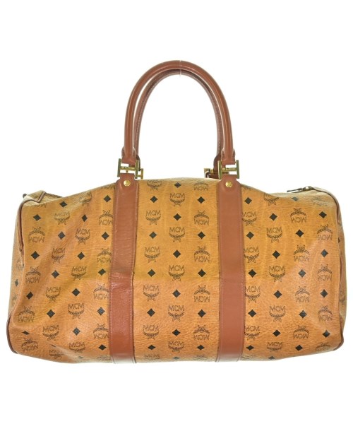 MCM（エムシーエム）ボストンバッグ 茶 サイズ:- レディース/2200609123034