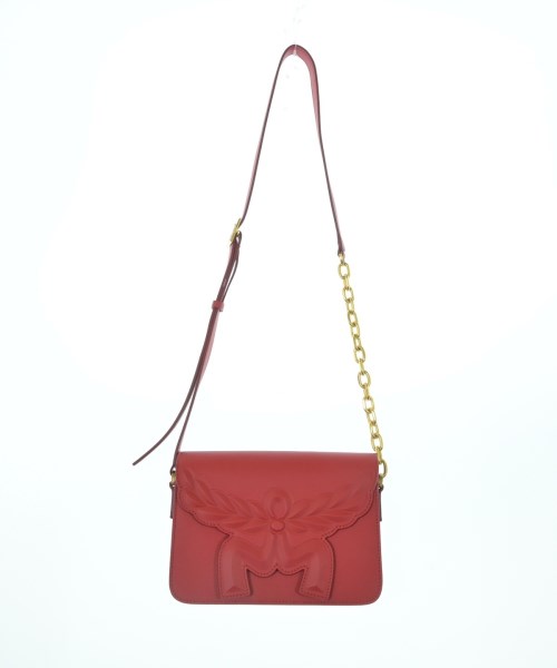 MCM（エムシーエム）ショルダーバッグ 赤 サイズ:S レディース/2200623691410