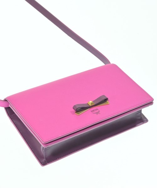 MCM（エムシーエム）ショルダーバッグ ピンク サイズ:- レディース/2200615742250