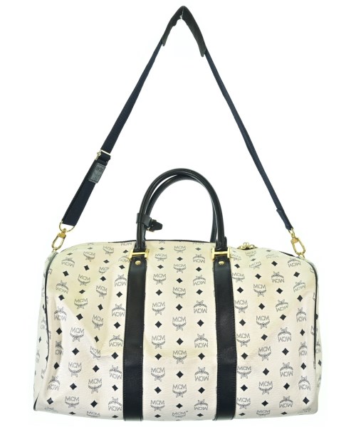 MCM（エムシーエム）ボストンバッグ 白 サイズ:- レディース/2200616517017