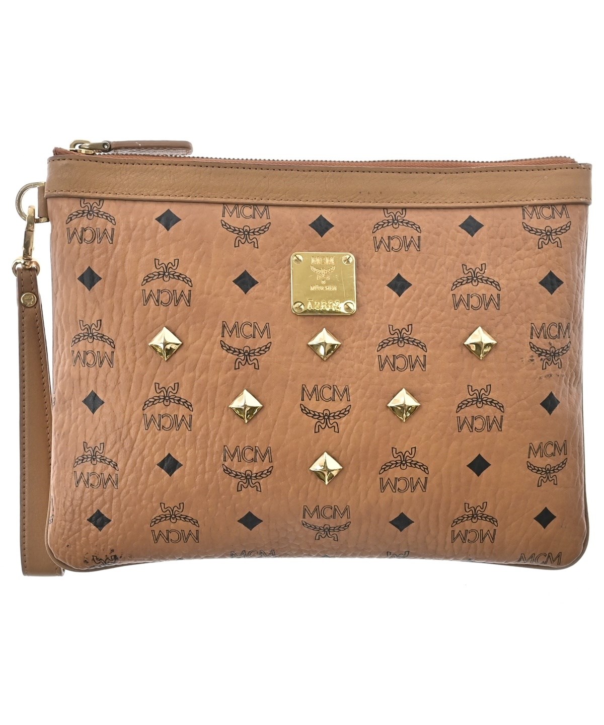 MCM（エムシーエム）クラッチバッグ 茶 サイズ:- レディース