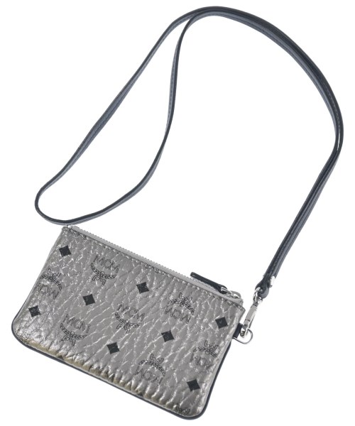 MCM（エムシーエム）ポーチ シルバー サイズ:- レディース/2200654728093