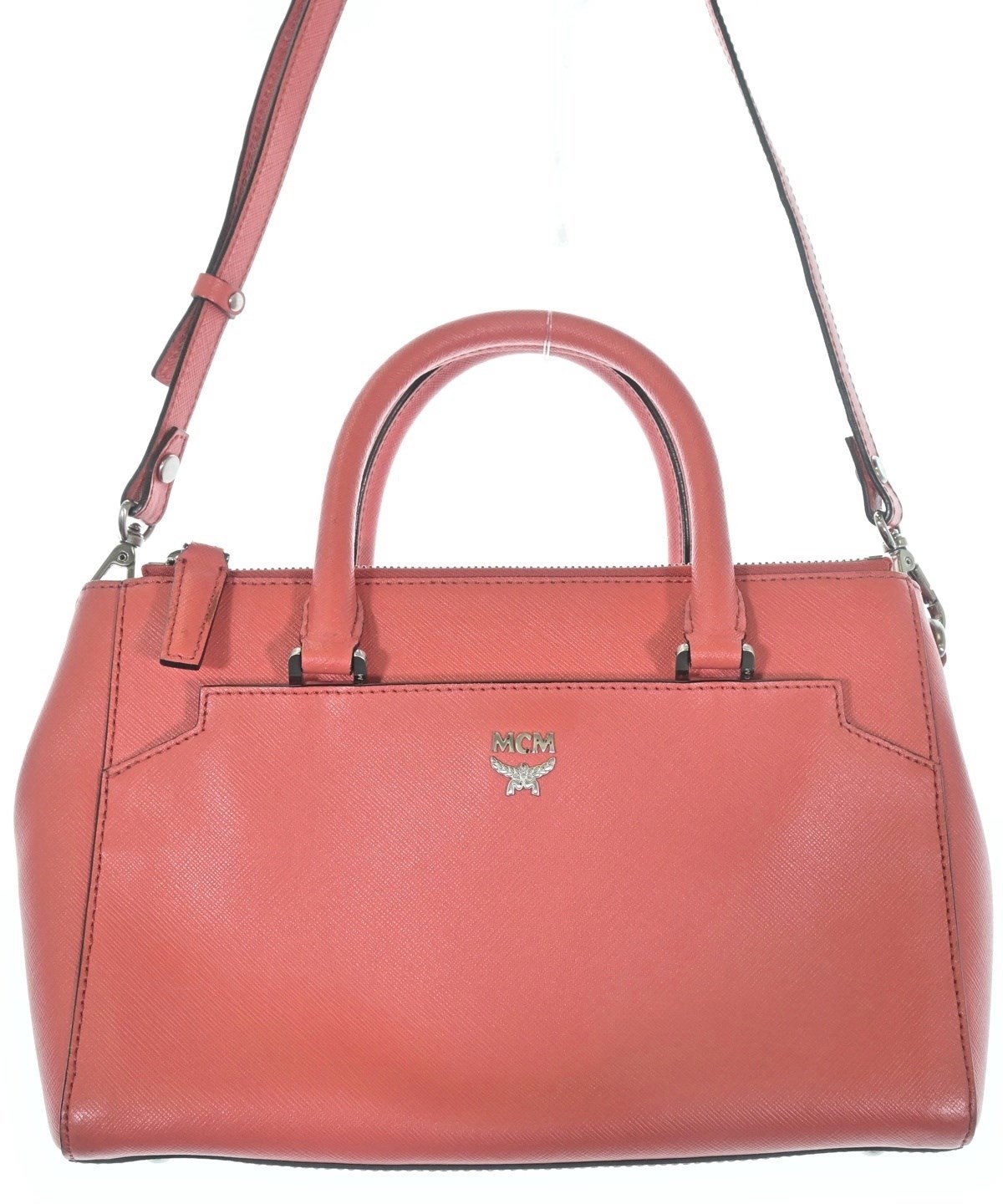 MCM（エムシーエム）ショルダーバッグ 赤 サイズ:- レディース 