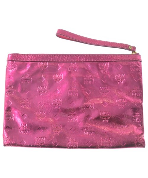 MCM（エムシーエム）クラッチバッグ ピンク サイズ:- レディース/2200664793135