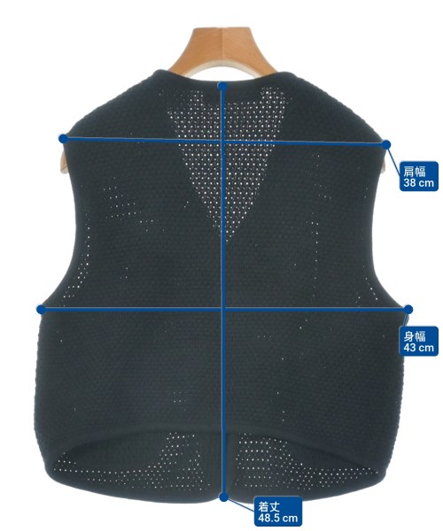 SONIA RYKIEL（ソニアリキエル）ベスト/ノースリーブ 紺 サイズ:40(M位) レディース/2200625163748