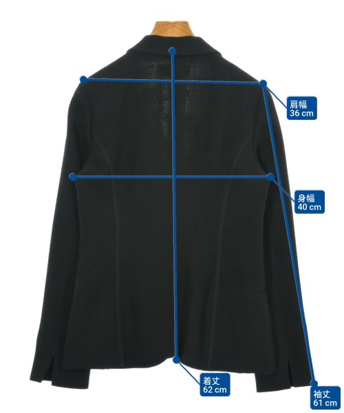 SONIA RYKIEL Collection（ソニア　リキエル　コレクション）テーラードジャケット 黒 サイズ:38(S位) レディース/2200620727044