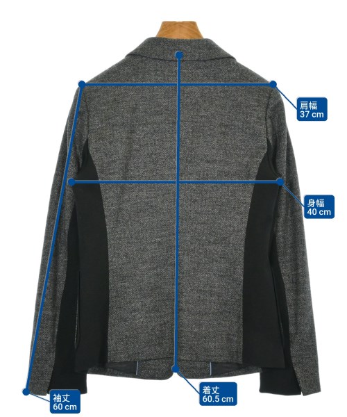 SONIA RYKIEL Collection（ソニア　リキエル　コレクション）テーラードジャケット グレー サイズ:38(S位) レディース/2200620727297