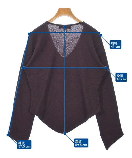 SONIA RYKIEL（ソニアリキエル）ニット・セーター 茶 サイズ:42(M位) レディース/2200604954121