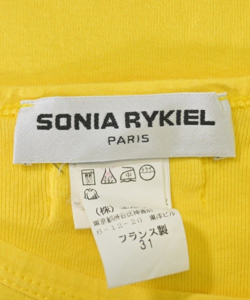SONIA RYKIEL（ソニアリキエル）Tシャツ・カットソー 黄 サイズ:XL レディース/2200604954244