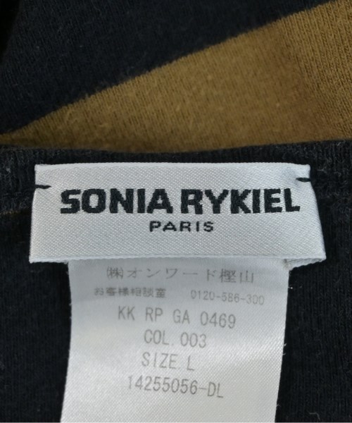 SONIA RYKIEL（ソニアリキエル）Tシャツ・カットソー 黒 サイズ:L レディース/2200605567061
